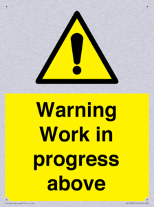 Warning Work in progress above